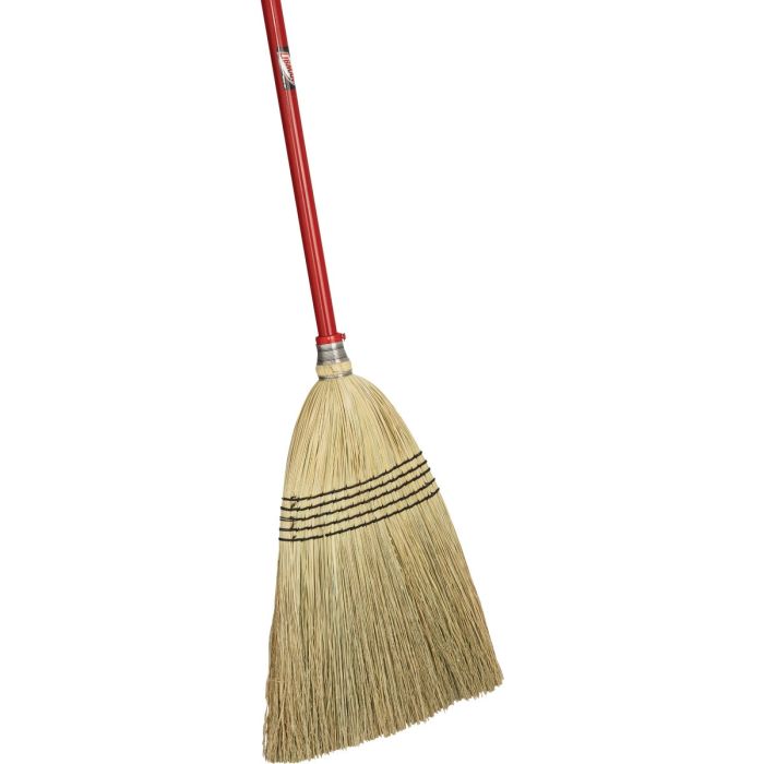 Libman 12.5 In. W. x 58 In. Steel Handle Corn Broom