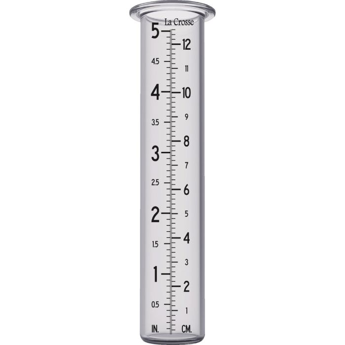 La Crosse Replacement Glass Rain Tube for Decorative Rain Gauges