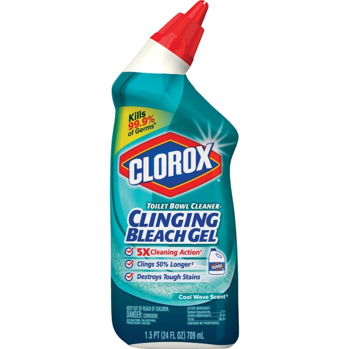 Clorox 24 Oz. Clinging Bleach Gel Toilet Bowl Cleaner