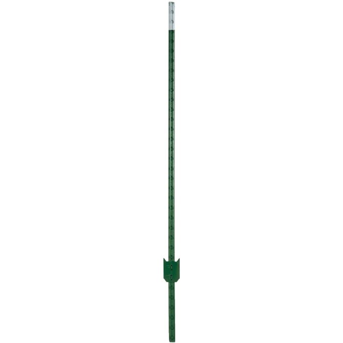 8' 1.25 Green Stl T Post