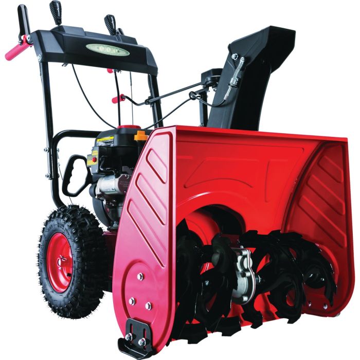 PowerSmart 26 In. Two-Stage Electric Start Gas Snow Blower with LED Light