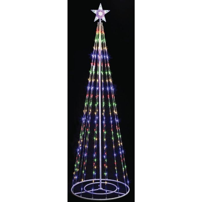 Alpine 86 In. LED Lighted Christmas Tree Tower