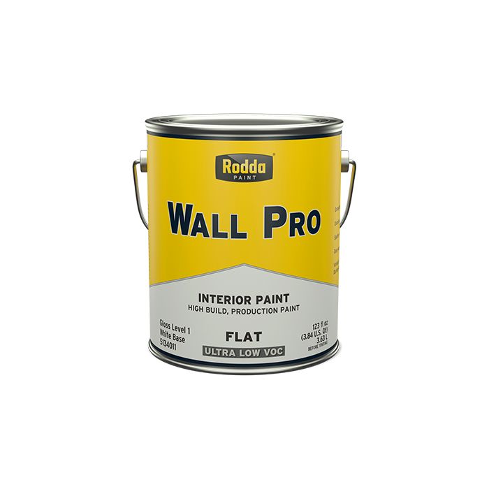 Image of Rodda Wall Pro Interior Waterborne Acrylic Latex White 5 Gallons