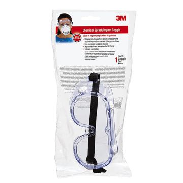 3m Tekk Goggles Chem Splash