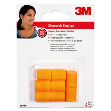 3m Tekk Disp Earplugs 4/Pr