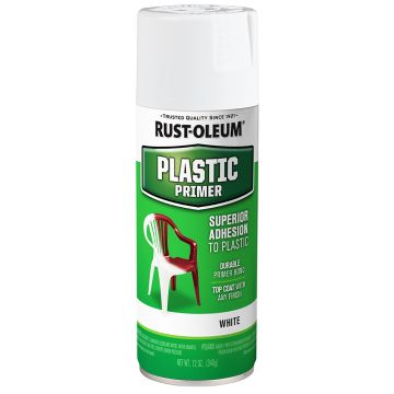 Rust-Oleum White 12 Oz. Plastic Spray Paint Primer