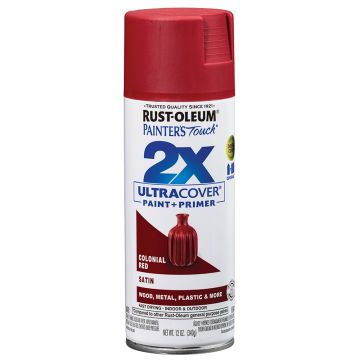 2x Satin Col Red Painters Touch