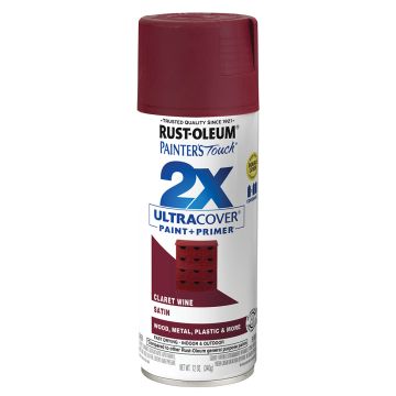 2x Satin Claret Painters Touch