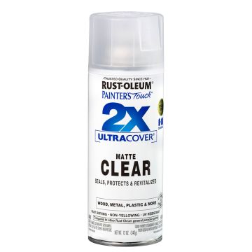 2x Clear Matte Painters Touch