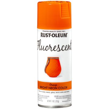 Flourescent Orange Rustoleum