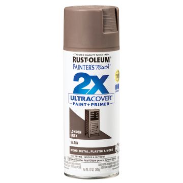 2x Satin Ldn Gry Painters Touch