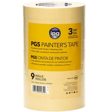 Tan Promask Tape .94"X60yrd 9pk