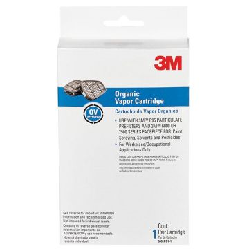 3m Organic Vapor Cartridge 1pr
