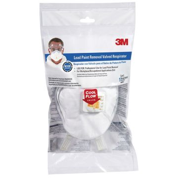 3M N95 Lead Paint Removal Valved Respirator