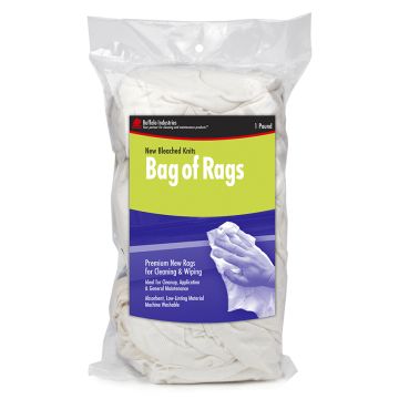 1lb Buffalo New Bleach Knit Rags