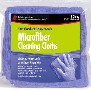 3pk Microfiber Cleaning Cloth