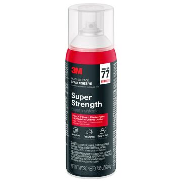 7 Oz 3m Super 77 Spray Adhesive