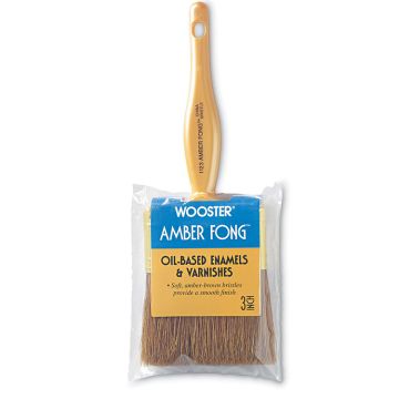 Wooster Amber Fong 3 In. Flat Paint Brush