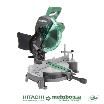 Hitachi Power Tools 10" 15 Amp Single Bevel Compound Corded Miter Saw