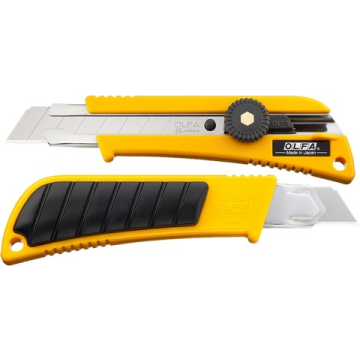 18mm Olfa Heavy-Duty Utility Knife w/ Anti-Slip Grip