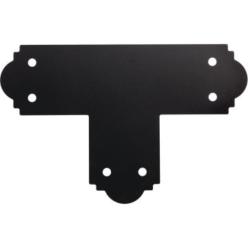 Simpson Strong-Tie Outdoor Accents Mission Collection ZMAX 6X6 Black T Strap