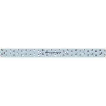 Simpson Strong-Tie 3 In. W x 40 In. L 16 ga Steel Strap Tie