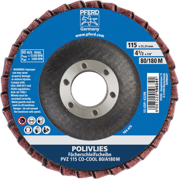 4-1/2" PFERD Flap Disc Grinding Wheel
