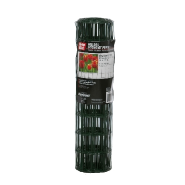 24" x 25' 16GA Green Vinyl Coated Welded Economy Fence Grip-Rite 