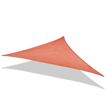 10' x 10' Coolaroo Ready-To-Hang Shade Sail Triangular Color - Terracotta