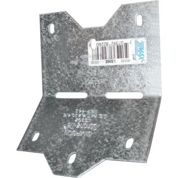 LS 3-3/8 in. 18-Gauge ZMAX Galvanized Adjustable L Angle