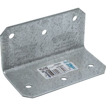 Simpson Strong-Tie ZMAX 2 In. x 4 In. 12 ga Galvanized Medium L Angle
