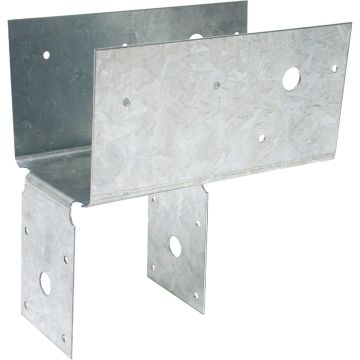 EPCZ ZMAX Galvanized End Post Cap for 4x