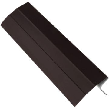 NorWesco D Galvanized Steel Roof & Drip Edge Flashing, Brown