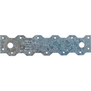 Simpson Strong-Tie 2-1/6 In. W. x 9-5/16 In. L 20 ga Steel Strap Tie