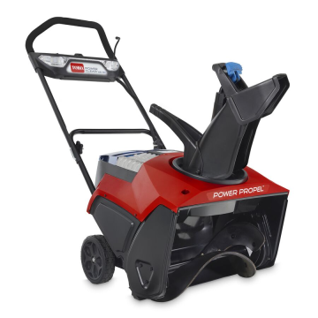 Toro 60V MAX* 21" Power Clear® Self-Propel Single-Stage Snow Blower - 10.0Ah Battery Included
