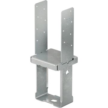 Simpson Strong-Tie 4 In. x 4 In. 12 ga Hot Dipped Galvanized Standoff Column Base