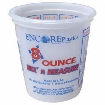 1/2 Pt Mix' Measure Container