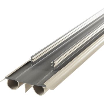 M-D Building Products 1.75 In. W. x 0.5 In. H. x 36 In. L. Vinyl  Beige Door Bottom