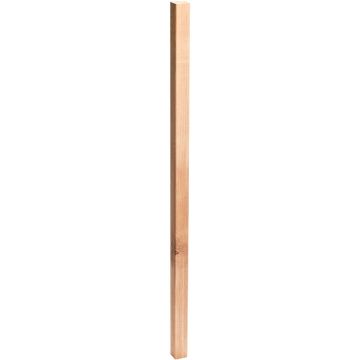 Real Wood 2 In. x 2 In. x 36 In. Cedar Square Baluster