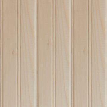 Global Product Sourcing 3-1/2 In. W. x 8 Ft. L. x 5/16 In. Thick Knotty Pine Reversible Profile Wall Plank (6-Pack)