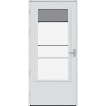 Larson Screenaway Lifestyle 2.0 32 In. White Midview Storm Door