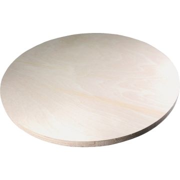 Alexandria Moulding 3/4 In. x 18 In. Plywood Round