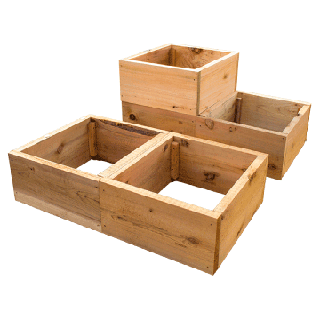 Cedar Garden Box 3 X 6