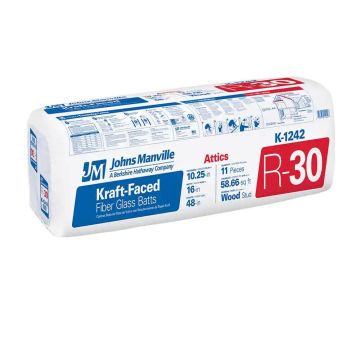R30 16"X48" Batt Kraft 58.66 Sf