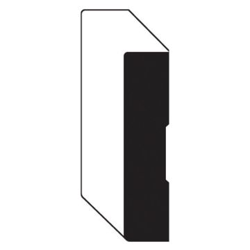 Mdf #473 Dbl Bullnose 2-1/4" X 7