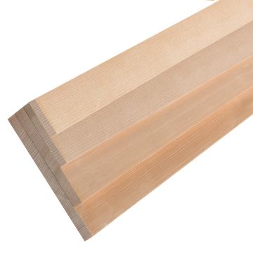 Vg Hem Clear 1" X 4" - 12'