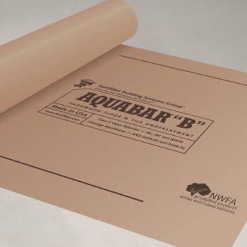 36" Laminated Kraft Aquabar