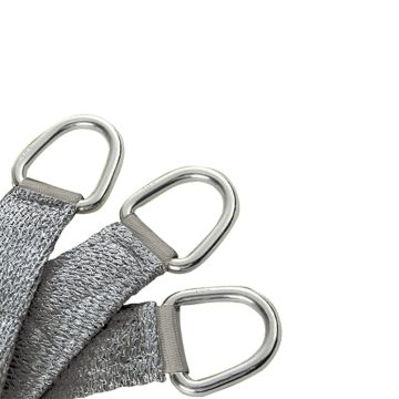 12' Gray Triangle Shade Sail