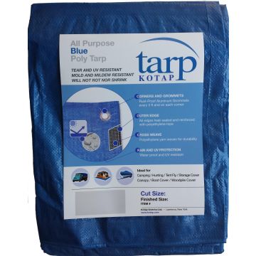 Tarp 10' X 12' Blue