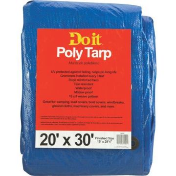 Tarp 8' X 10' Blue